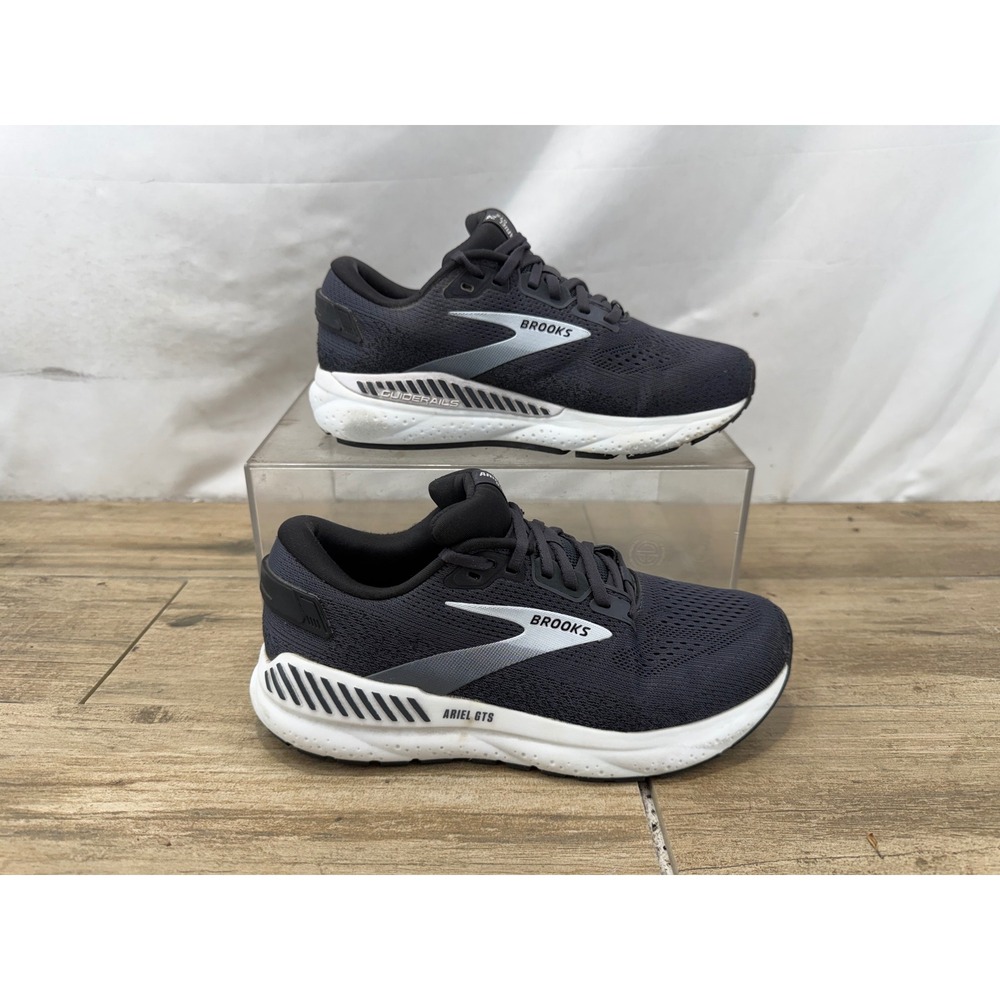 Brooks Ariel 24 GTS Womens Running Shoes Dark Gray Black 1204141D016 Size 8 Wide